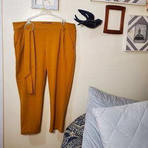 Yellow Dress Pants